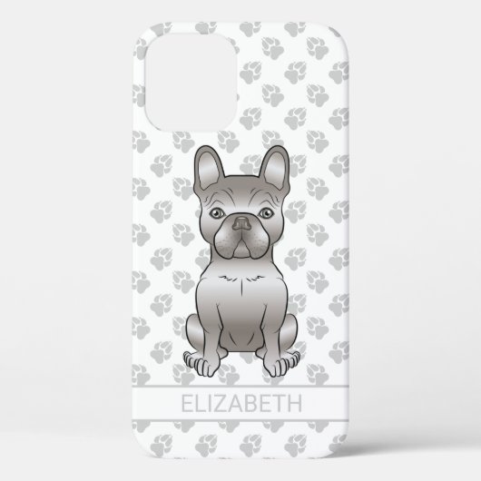 Isabella Franse Bulldog / Frenchie Cute Hond & Naa Case-Mate iPhone Case (Achterkant)