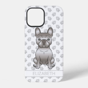Isabella Franse Bulldog / Frenchie Cute Hond & Naa iPhone 12 Hoesje