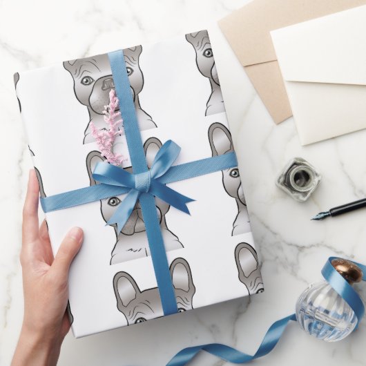 Isabella Franse Bulldog / Frenchie Hond Patroon Cadeaupapier (Geschenken)