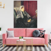 Isabella Heugh, 1872 Canvas Afdruk (Insitu (Woonkamer))