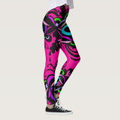 Isabella Hot Pink Illusion Leggings (Rechts)