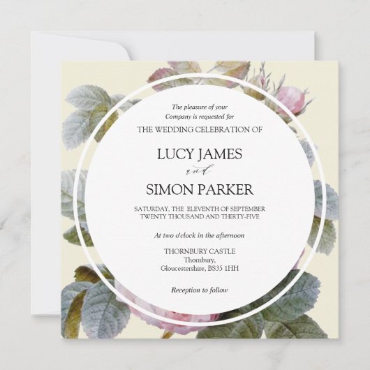 Isabella II Elegant  Franse Rozen (Voorkant)