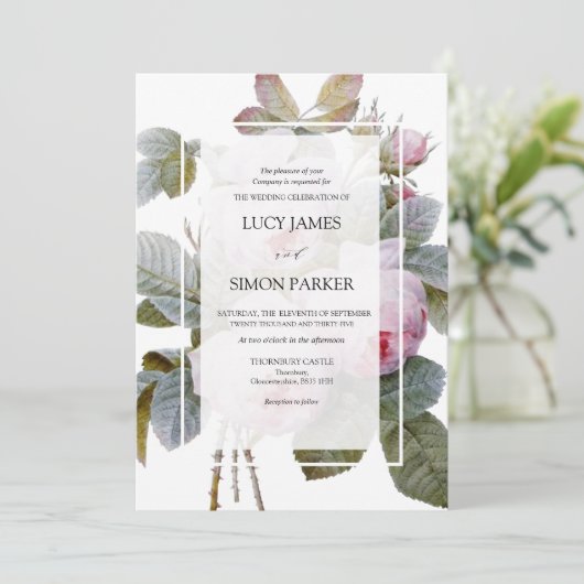 Isabella II, Franse  Rozen Kaart (Staand voorkant)