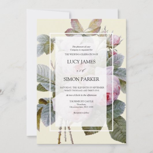 Isabella II, Franse  Rozen Kaart (Voorkant)