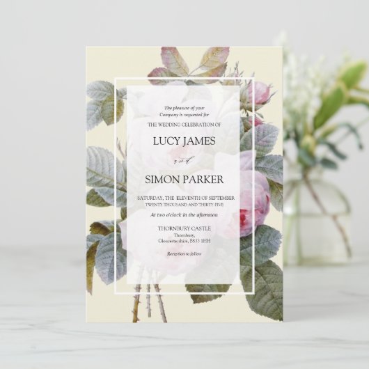 Isabella II, Franse Rozen Kaart (Staand voorkant)