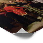 Isabella II van Spanje en haar echtgenoot Poster (Hoek)