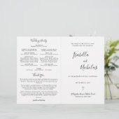 Isabella katholieke bruiloft met volledige massa (Staand voorkant)