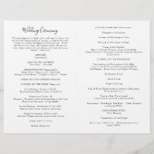 Isabella katholieke bruiloft met volledige massa (Achterkant)