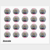 Isabella Lounging Ronde Sticker (Vel)