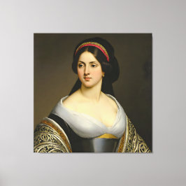 Isabella Marie Rousseau Fine Art Vrouwenportret Canvas Afdruk