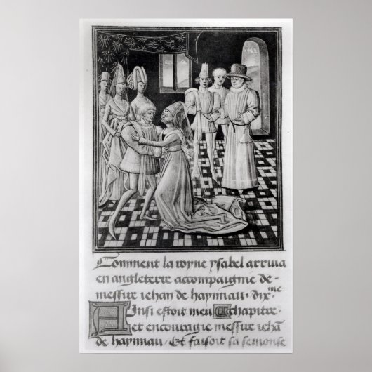 Isabella of France, Queen of England Poster (Voorkant)