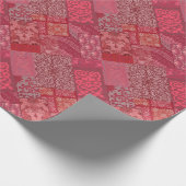 Isabella Red Cadeaupapier (Hoek)