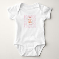 Isabella | Roze teddybeer kinderkamer ontwerp op m