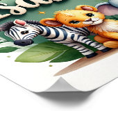 Isabella Safari Kwekerij Wandkunst Poster (Hoek)