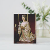 Isabella van Castilla in Prayer, 1520-22 Briefkaart (Staand voorkant)