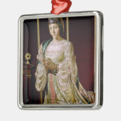 Isabella van Castilla in Prayer, 1520-22 Metalen Ornament (Links)