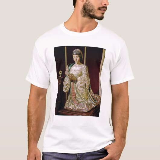 Isabella van Castilla in Prayer, 1520-22 T-shirt (Voorkant)