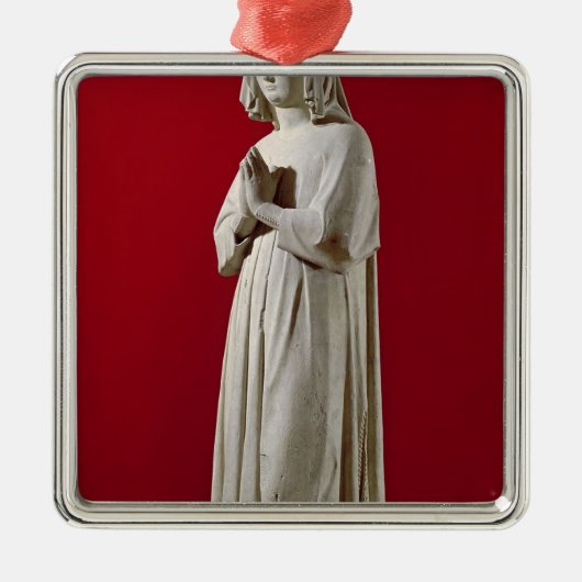 Isabella van Frankrijk Metalen Ornament (Voorkant)