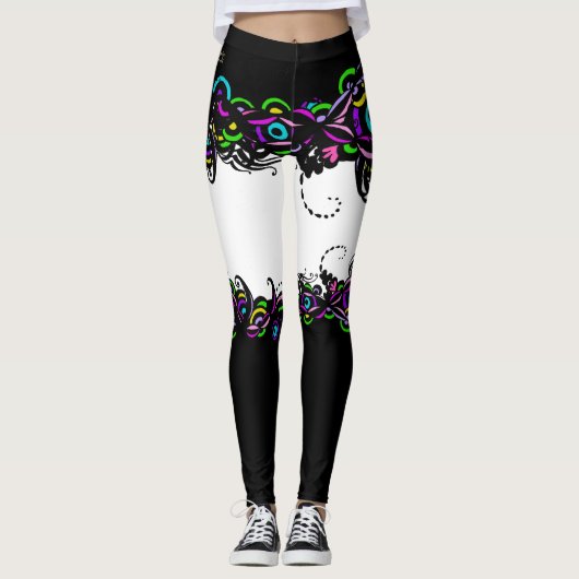 Isabella White Leggings (Voorkant)