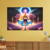 Isabella's moskee canvas afdruk (Insitu (Woonkamer))