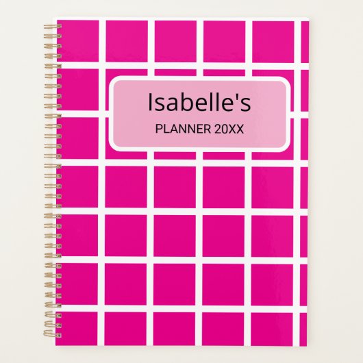 Isabelle aanpasbaar planner (Voorkant)