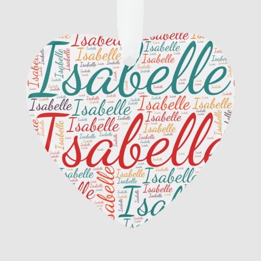 Isabelle Ornament (voorkant)