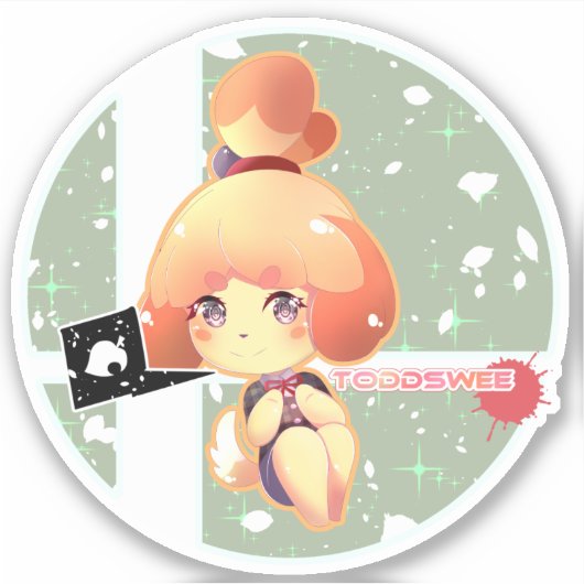 Isabelle Sticker (Voorkant)