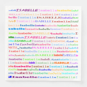 Isabelle Text Design II Servetten