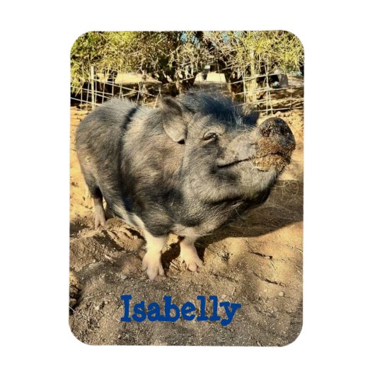 Isabelly Smirk Magnet Magneet (Verticaal)