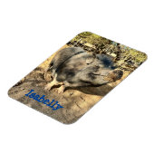 Isabelly Smirk Magnet Magneet (Linkerzijde)