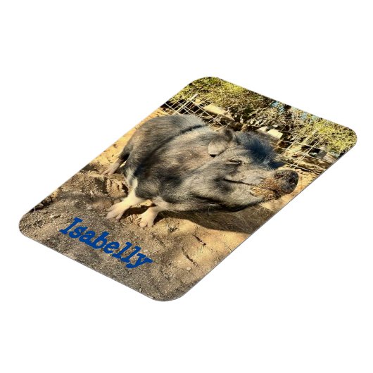 Isabelly Smirk Magnet Magneet (Linkerzijde)