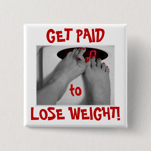 IsaButton II Vierkante Button 5,1 Cm (Voorkant)