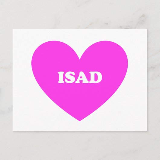 Isad Briefkaart (Voorkant)