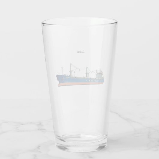 Isadora glas (Achterkant)