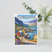 Ísafjörður Norway Postcard Briefkaart (Staand voorkant)