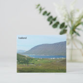 Ísafjörður, Vestfirðir, IJsland Briefkaart (Staand voorkant)