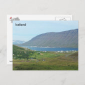 Ísafjörður, Vestfirðir, IJsland Briefkaart (Voorkant / Achterkant)