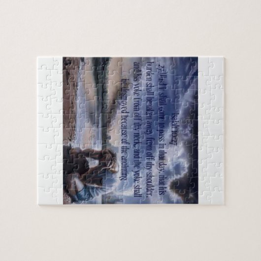 Isaiah 10:27 legpuzzel (Horizontaal)