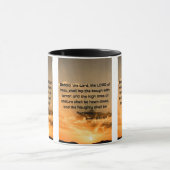 Isaiah 10:33 KJV Bijbelverse Pic Two-Tone Mok (Midden)