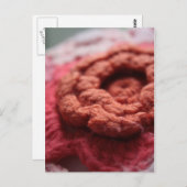 Isaiah 1:18 Briefkaart van de Kroonrode ventilator (Voorkant / Achterkant)