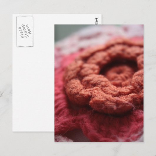 Isaiah 1:18 Briefkaart van de Kroonrode ventilator (Voorkant / Achterkant)