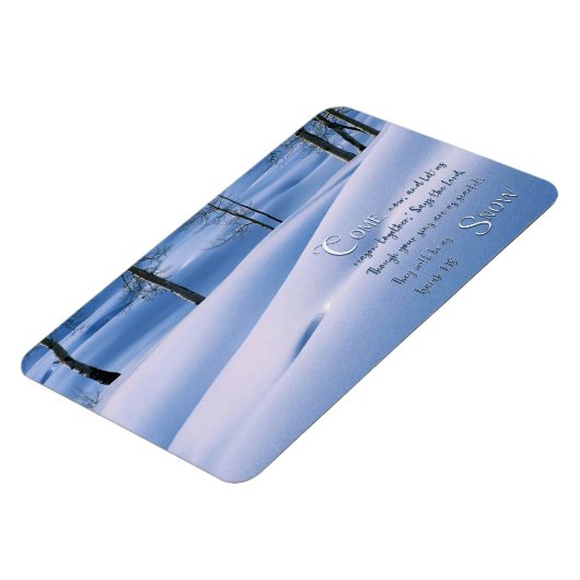 Isaiah 1:18 Inspirerend Magneet (Linkerzijde)