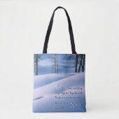 Isaiah 1:18 Inspirerend Tote Bag (Voorkant)