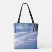 Isaiah 1:18 Inspirerend Tote Bag (Achterkant)