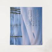 Isaiah 1:18 Inspirerend Wandkleed (Voorkant)