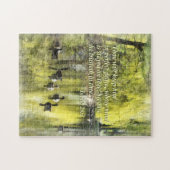 Isaiah 26-3.. die je verwelkt houdt hem in perfect legpuzzel (Horizontaal)