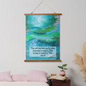 Isaiah 26:3 hangend wandkleed (Slaapkamer)