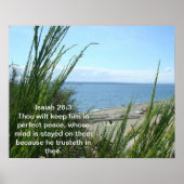Isaiah 26:3 Poster (Voorkant)