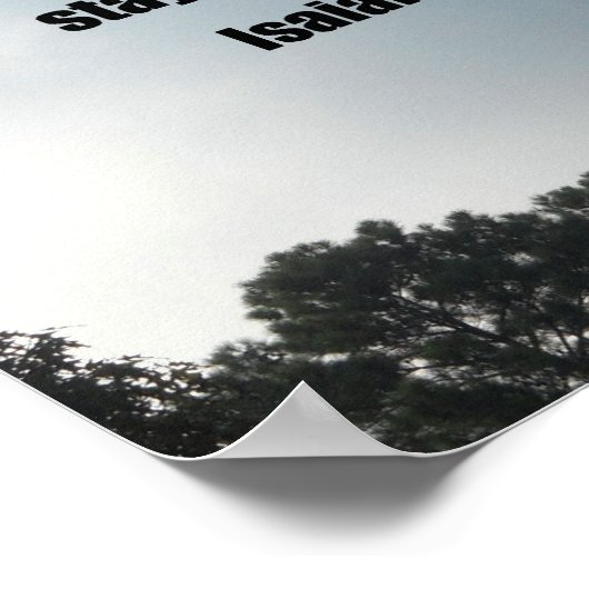 Isaiah 26:3 poster (Hoek)