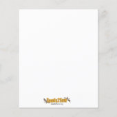 Isaiah 26v3 - Perfecte vrede - Bloem Flyer (Achterkant)